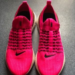 Women’s Nike React Phantom Flyknit Pink Cheetah Sneakers – Sz. 11 - Orig. $145